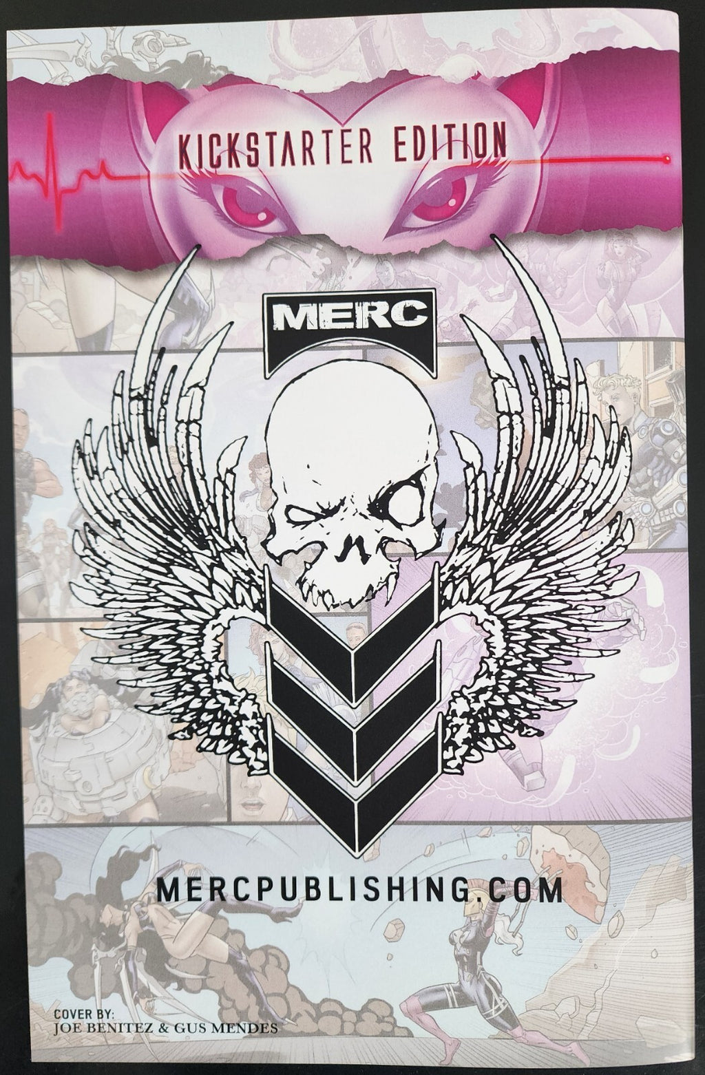 Miss Meow #6 Joe Benitez Steamed Kickstarter Variant Cover (C) Merc Magazine