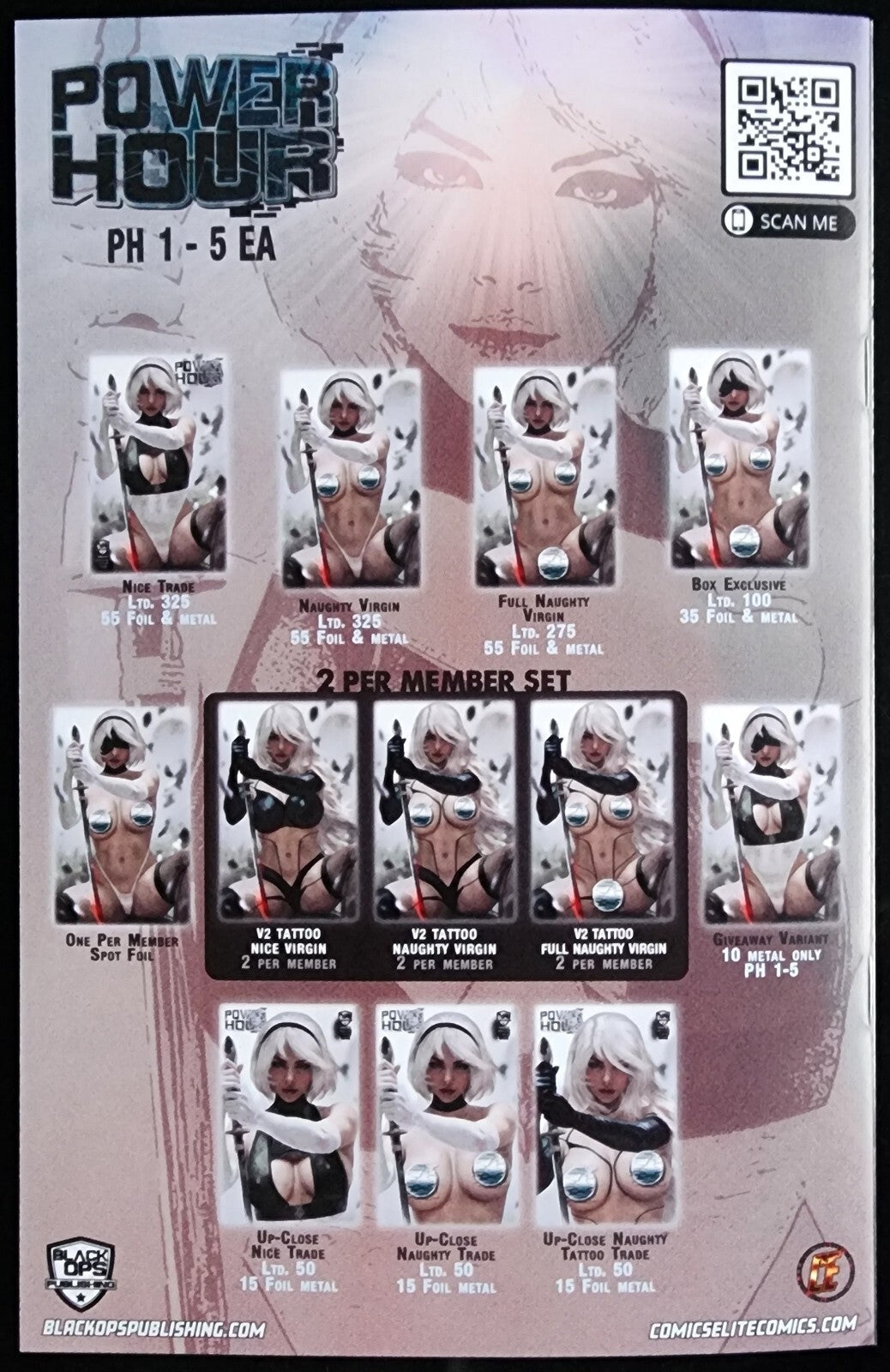 Power Hour #3 Shikarii 2B Nier Automata Masked Beauty Nice Trade Metal Ltd 55
