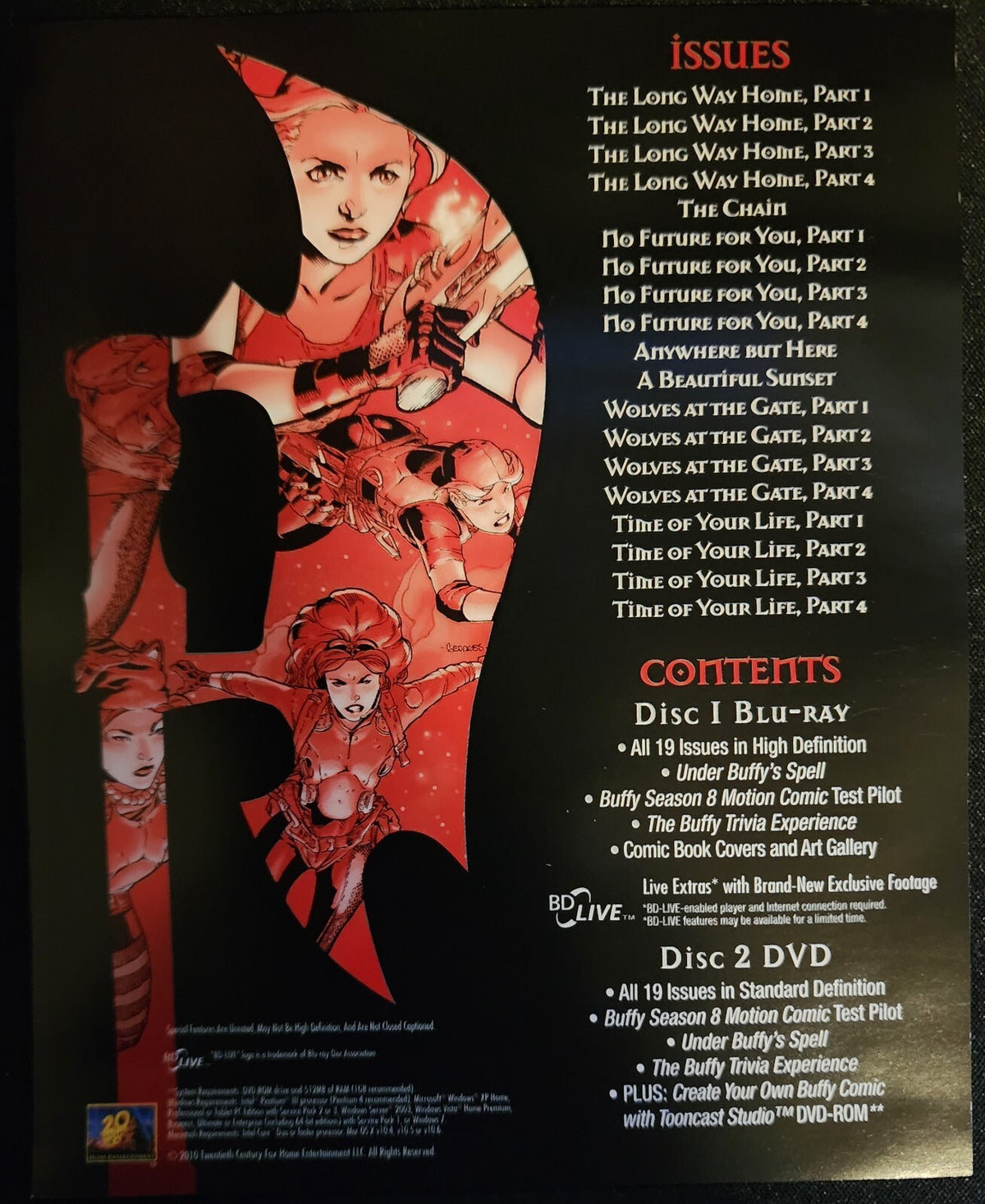 Buffy the Vampire Slayer Season 8 Regular Cover Collection with BONUS Dark Horse