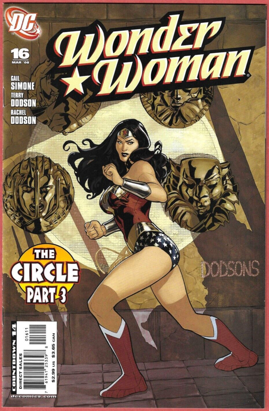 Wonder Woman, Vol. 3 #15-18 2008 Lot DC Comics