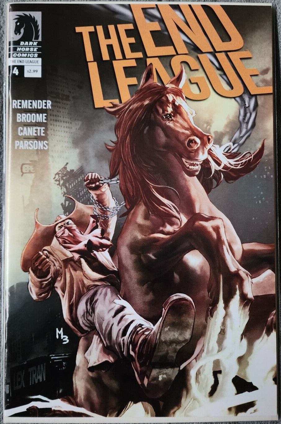 THE END LEAGUE #4 Dark Horse 2007 Rick Remender