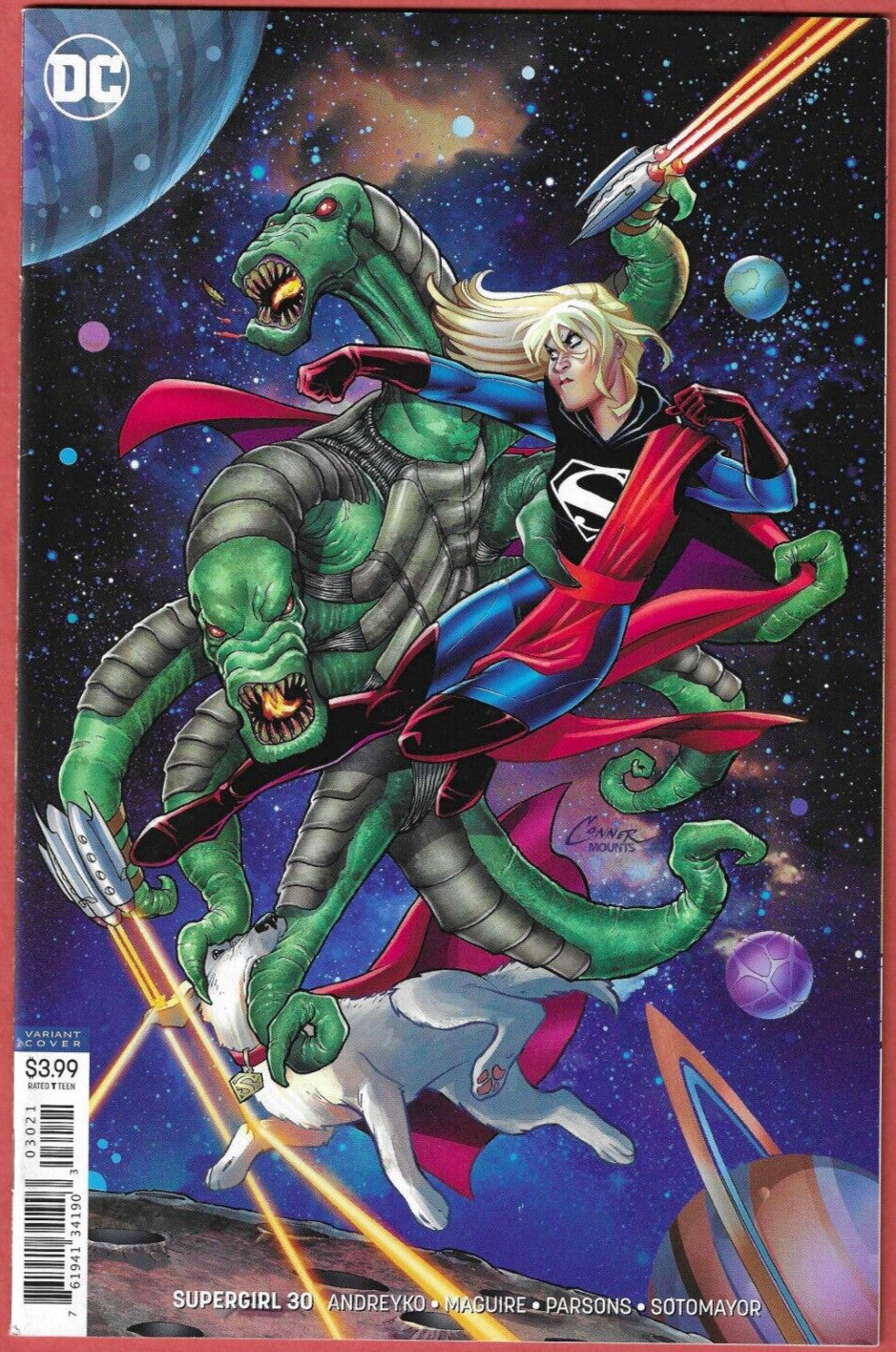 SUPERGIRL #30 B AMANDA CONNER VARIANT COVER 2019