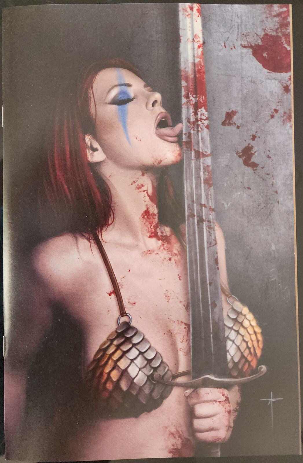 RED SONJA: EMPIRE OF THE DAMNED #3 JAY FERGUSON VIRGIN VARIANT B LTD 333