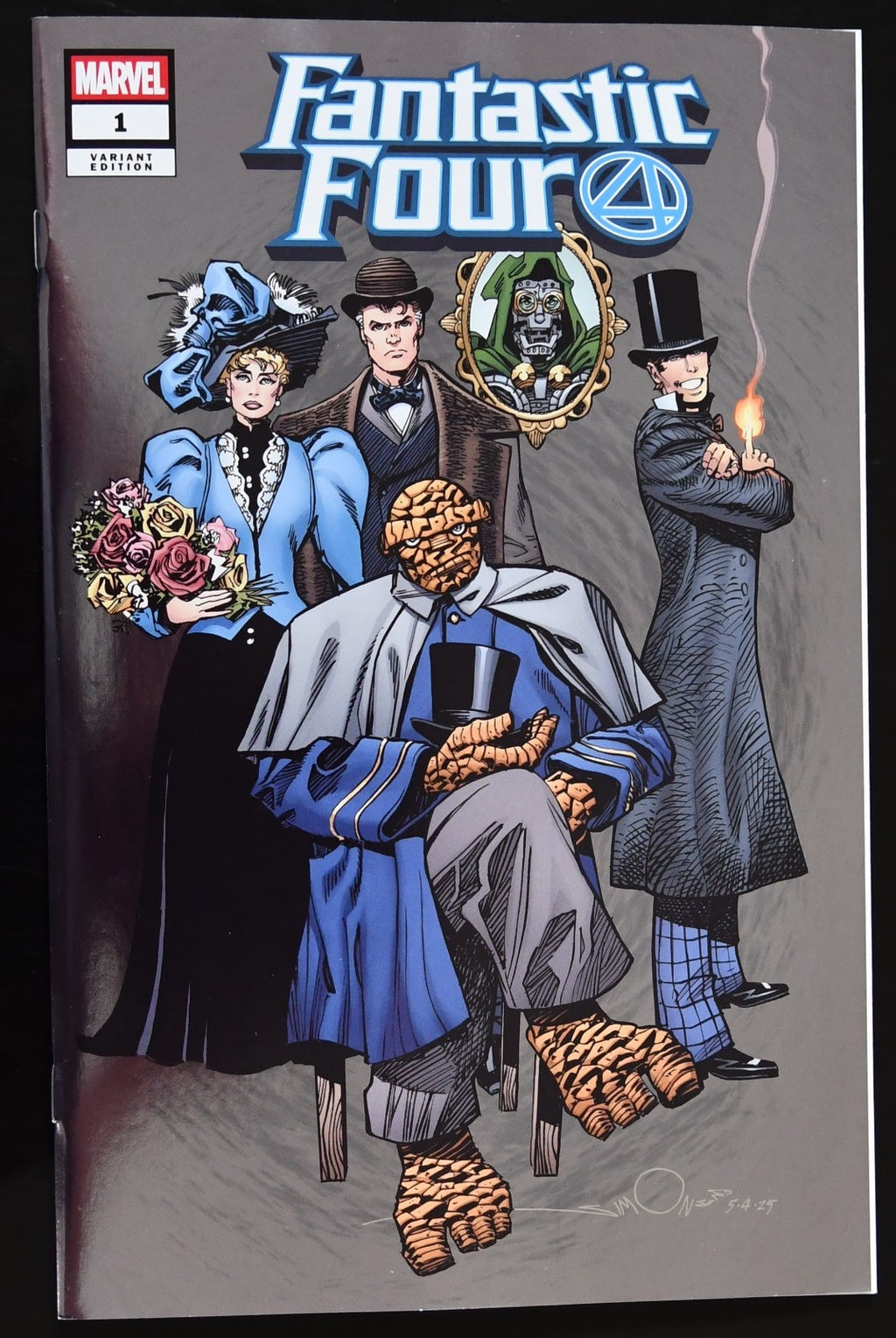 Fantastic Four #1, #51, #57, #209 Whatnot Silver Foil Set 2025 Ltd 1000