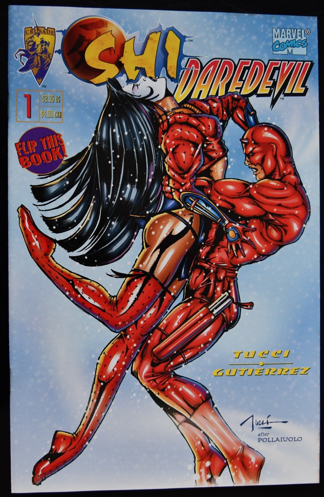 Shi / Daredevil #1 Crossover & Flip Book. Crusade Marvel Comic. (1997)