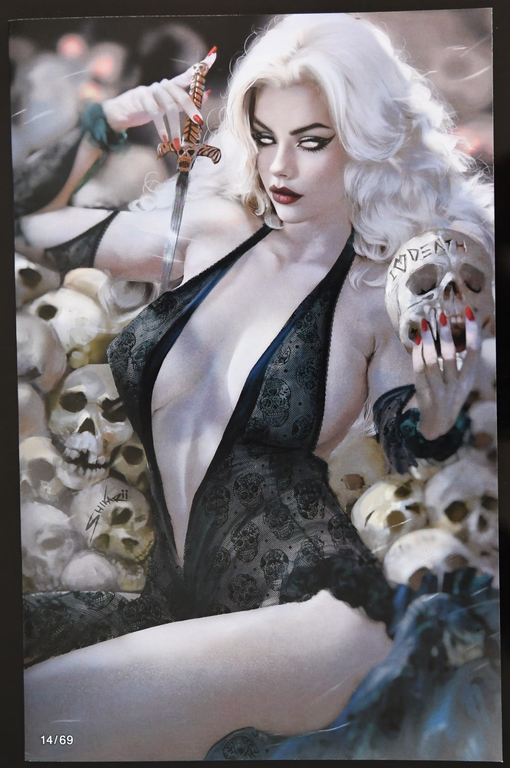 Lady Death Chaos Rules #1 Shikarii Prestige Virgin Art Edition Ltd 69
