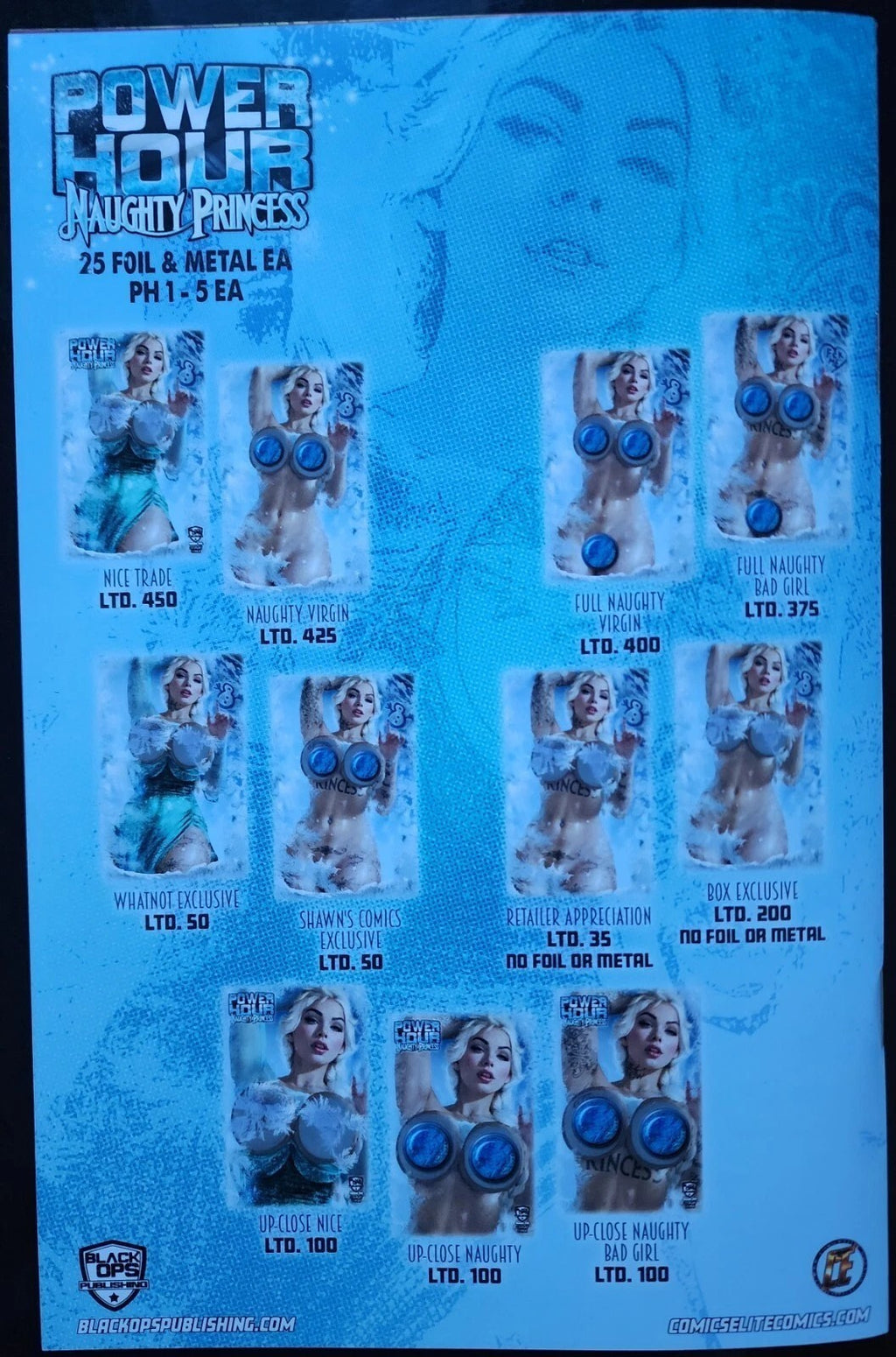 Power Hour #2 Shikarii Ice Queen Elsa 4 Book Box Set