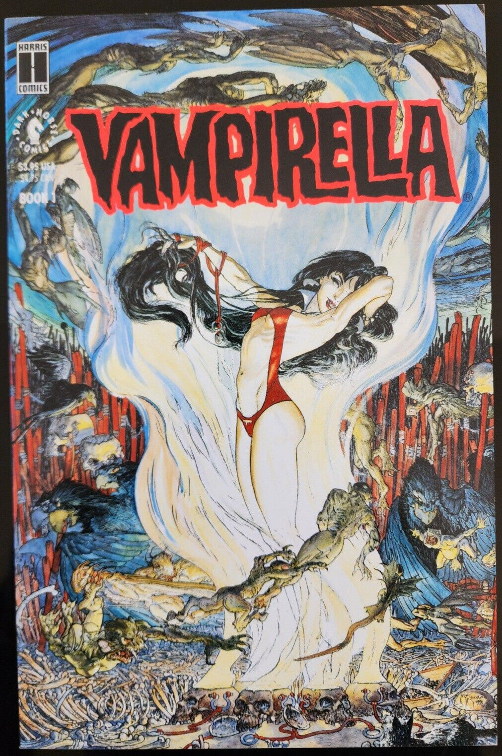 Vampirella Morning in America 1 Harris Comics Dark Horse Comics Kurt Busiek 1991