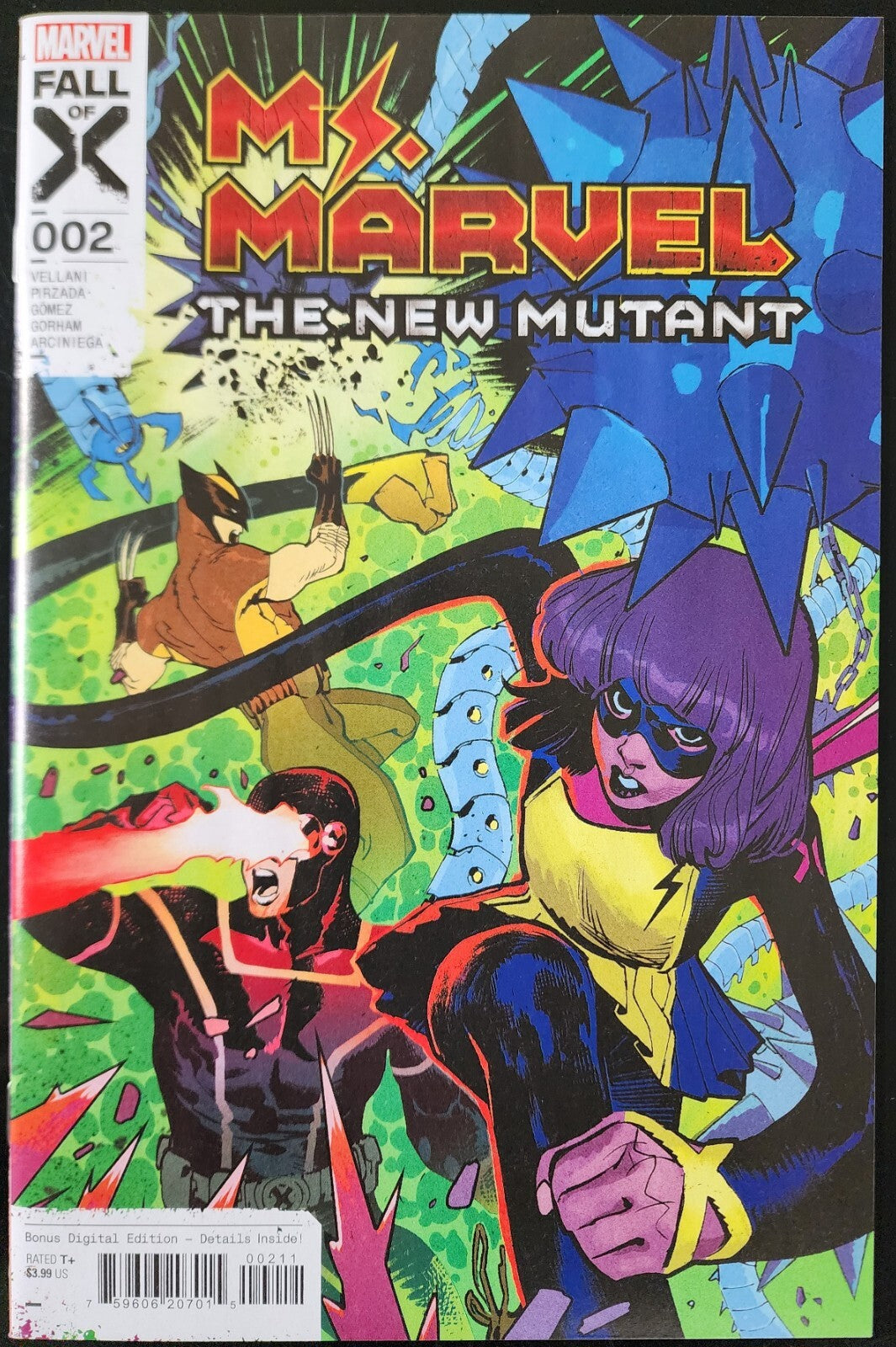 Ms Marvel New Mutant #2a Pichelli Regular Cover 2023