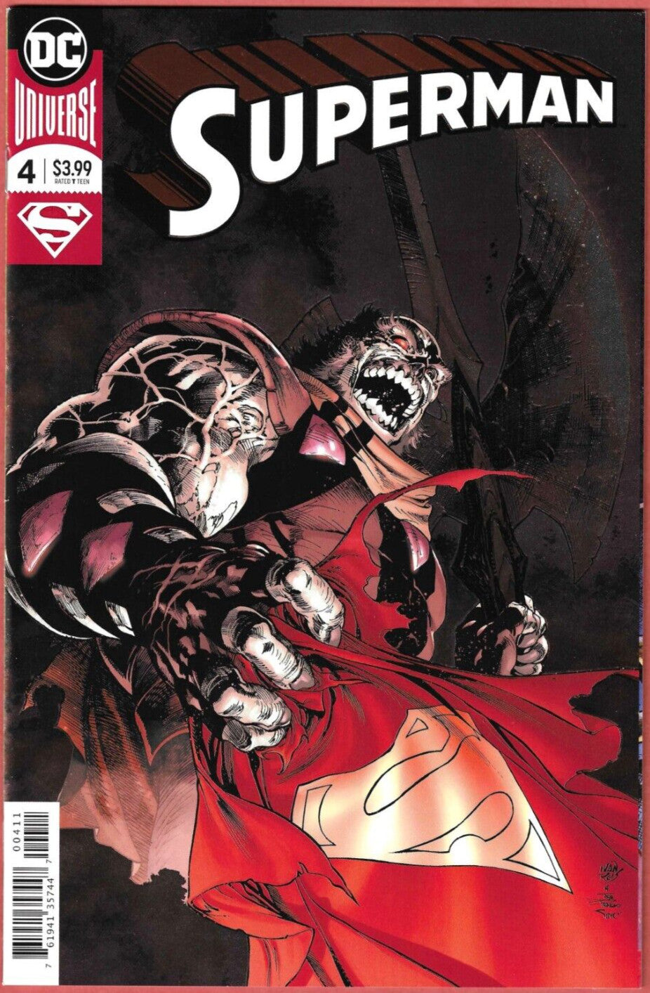 SUPERMAN, VOL 5 #4 2018 FOIL COVER