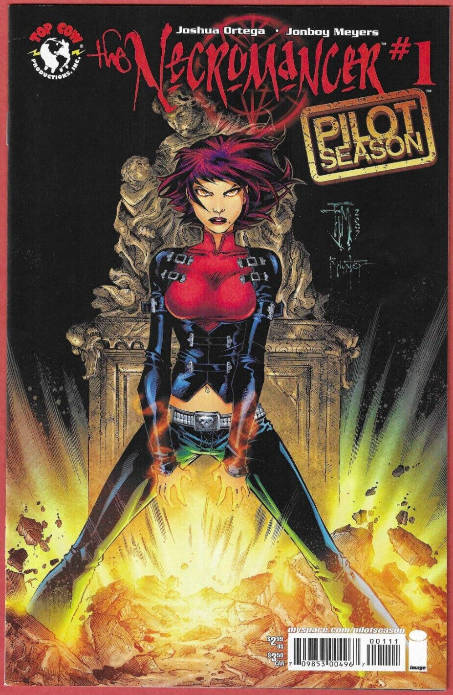 Pilot Season: Necromancer #1 Top Cow Comics 2007 Rare HTF