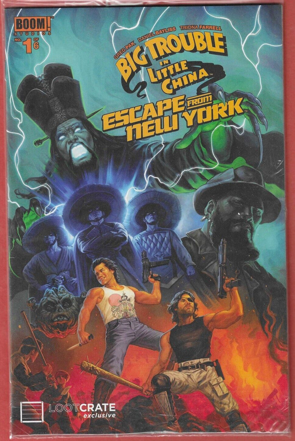 Big Trouble in Little China / Escape from New York #1 - Loot Crate Exclusive