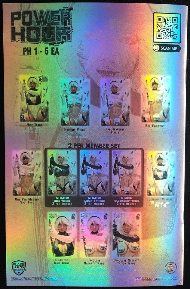 Power Hour #3 Shikarii Masked Beauty Patreon Foil Matching 17 Set