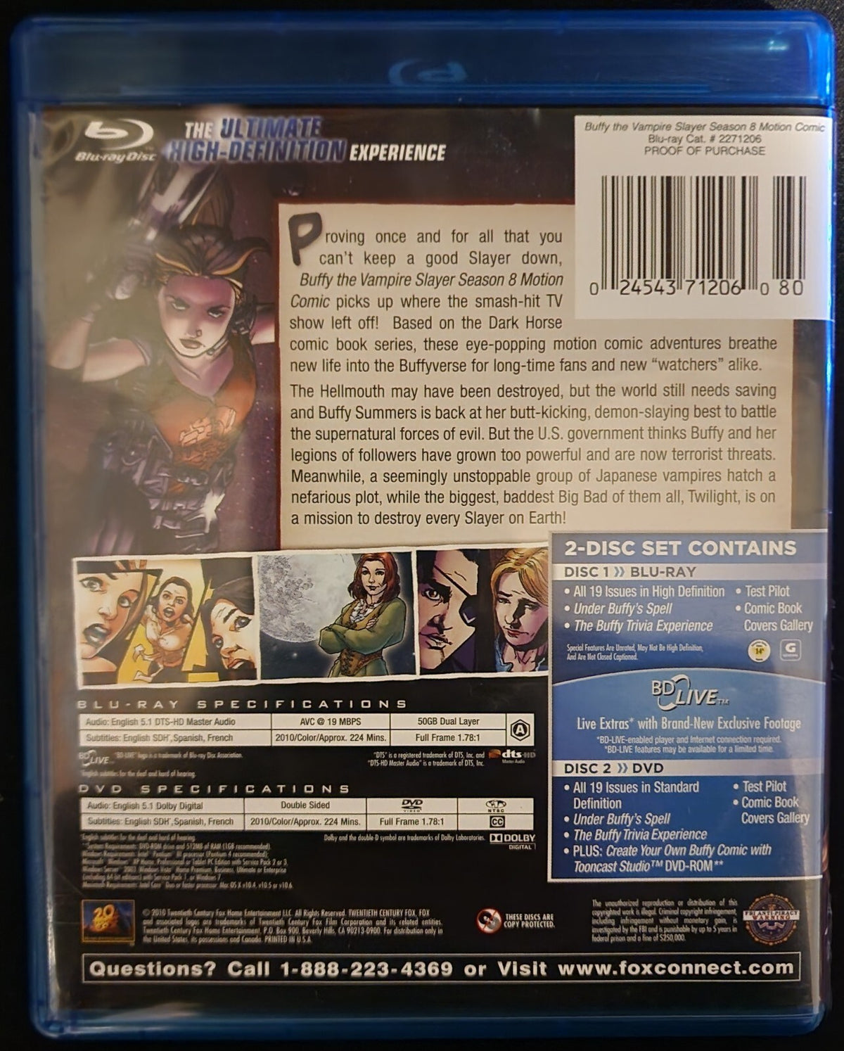 Buffy the Vampire Slayer Season 8 Regular Cover Collection with BONUS Dark Horse