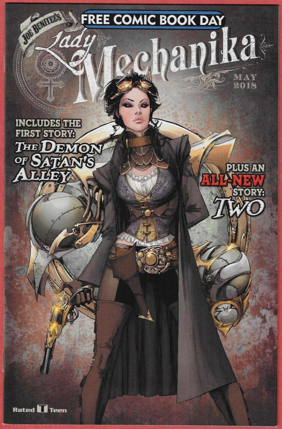 Free Comic Book Day 2018 (Lady Mechanika) FCBD