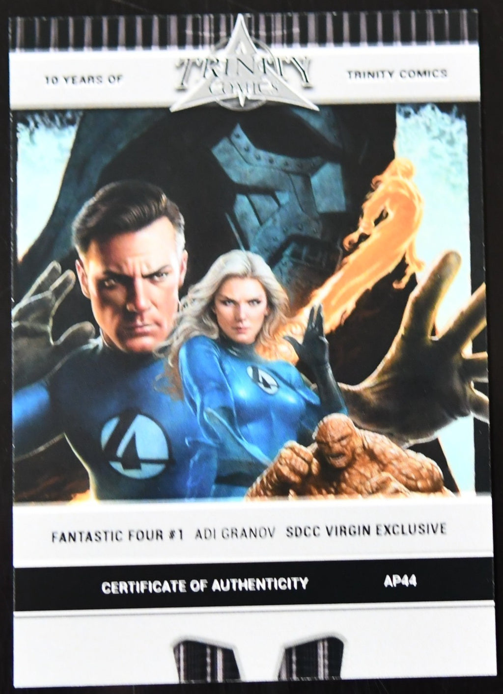 Fantastic Four #1 Adi Granov SDCC Trinity Comics