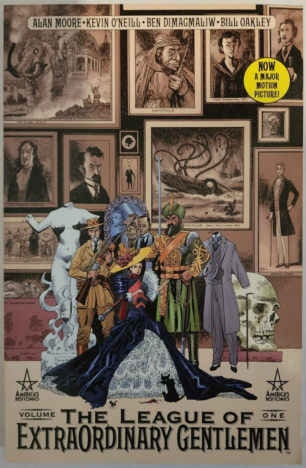 The League of Extraordinary Gentlemen TPB Vol. 1 Graphic Novel Alan Moore 2000