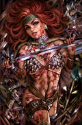 Red Sonja #8 Virgin B Bloody Comic Elite Tristan Tristarr Thompson