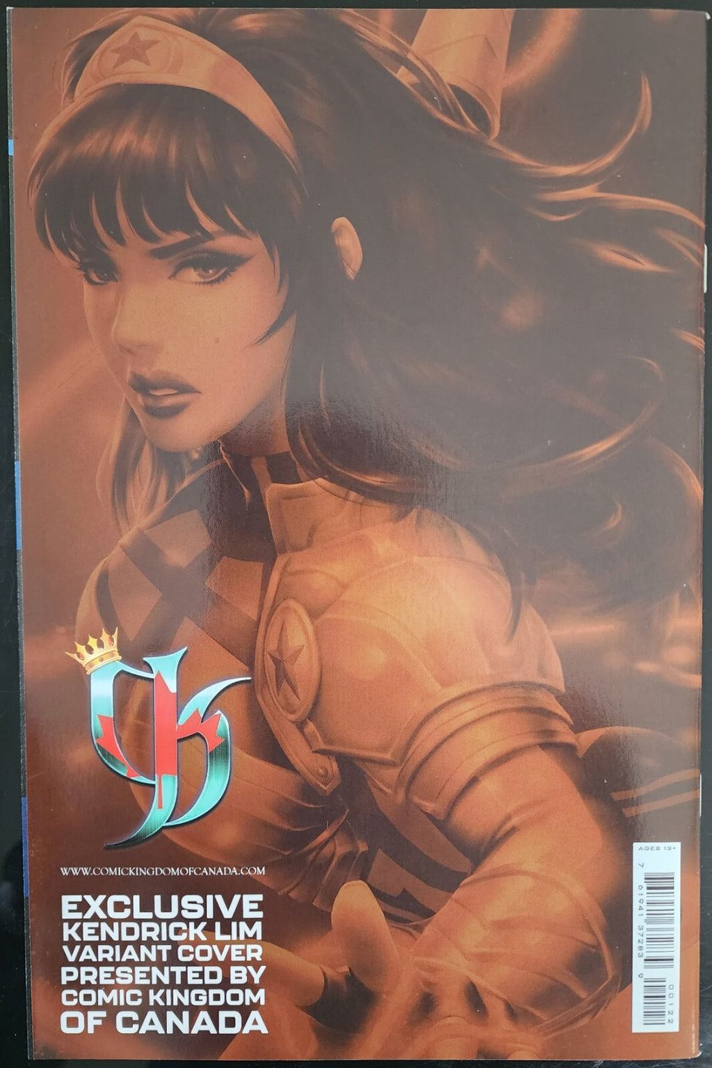 WONDER GIRL #1 KENDRICK KUNKKA LIM Exclusive Virgin Variant LTD 1000
