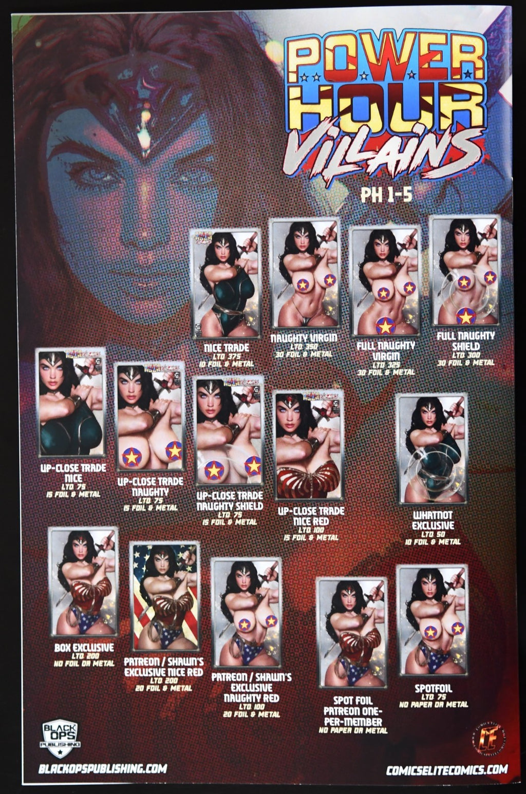 Power Hour #3 Preview Shikarii "Princess" Villains Nice Trade Ltd 375