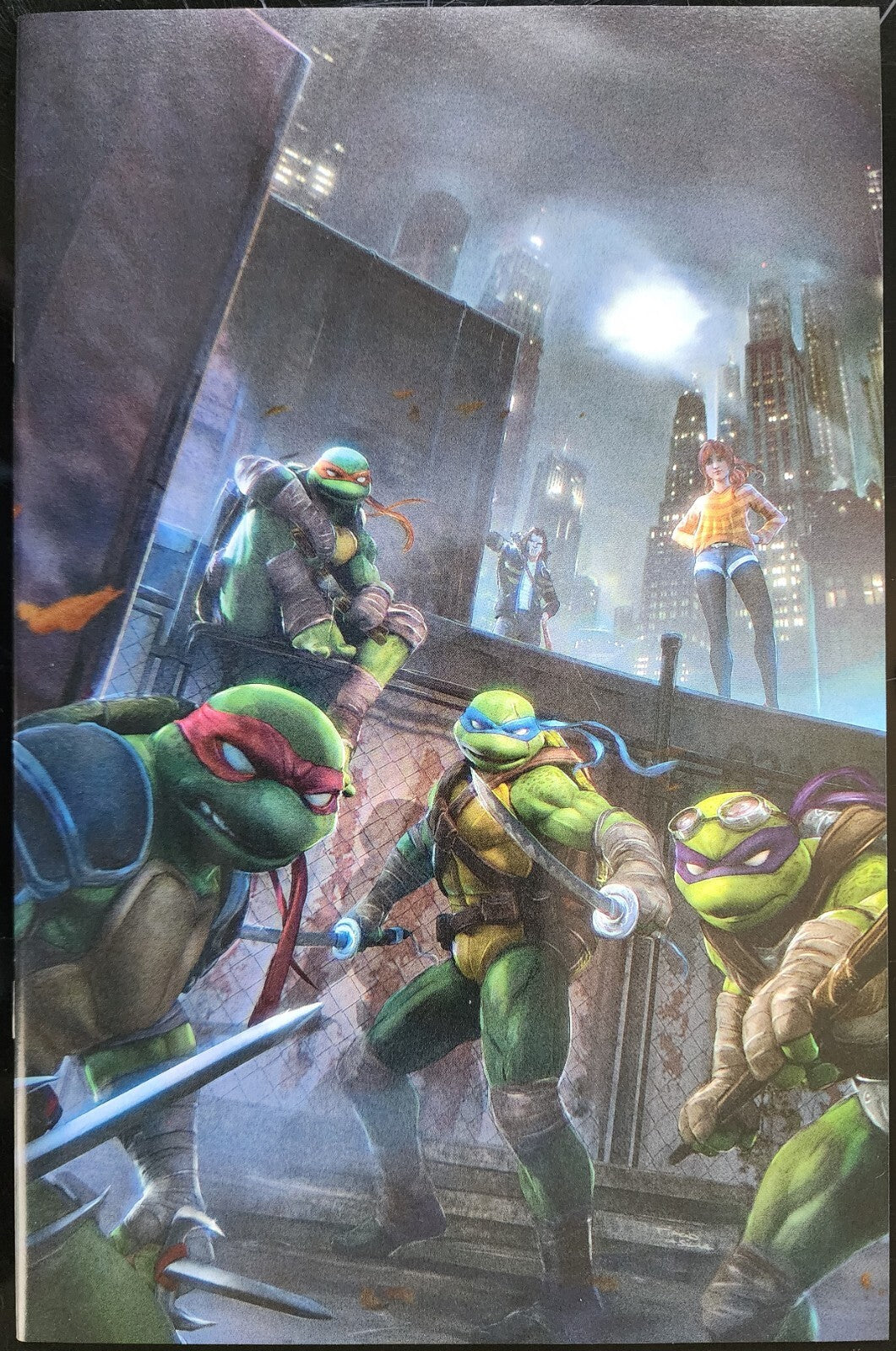 🔥 TEENAGE MUTANT NINJA TURTLES ALPHA #1 TIAGO DA SILVA Variant A LTD 500