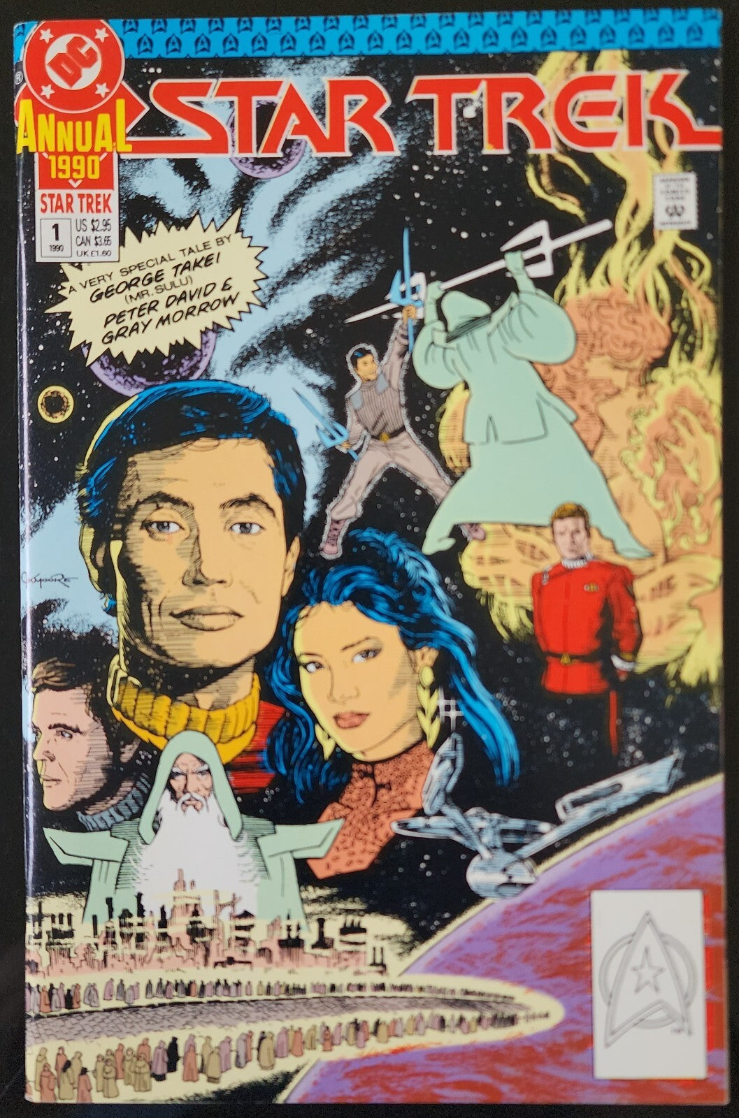 Star Trek Annual #1 1990 Gray Morrow Peter David