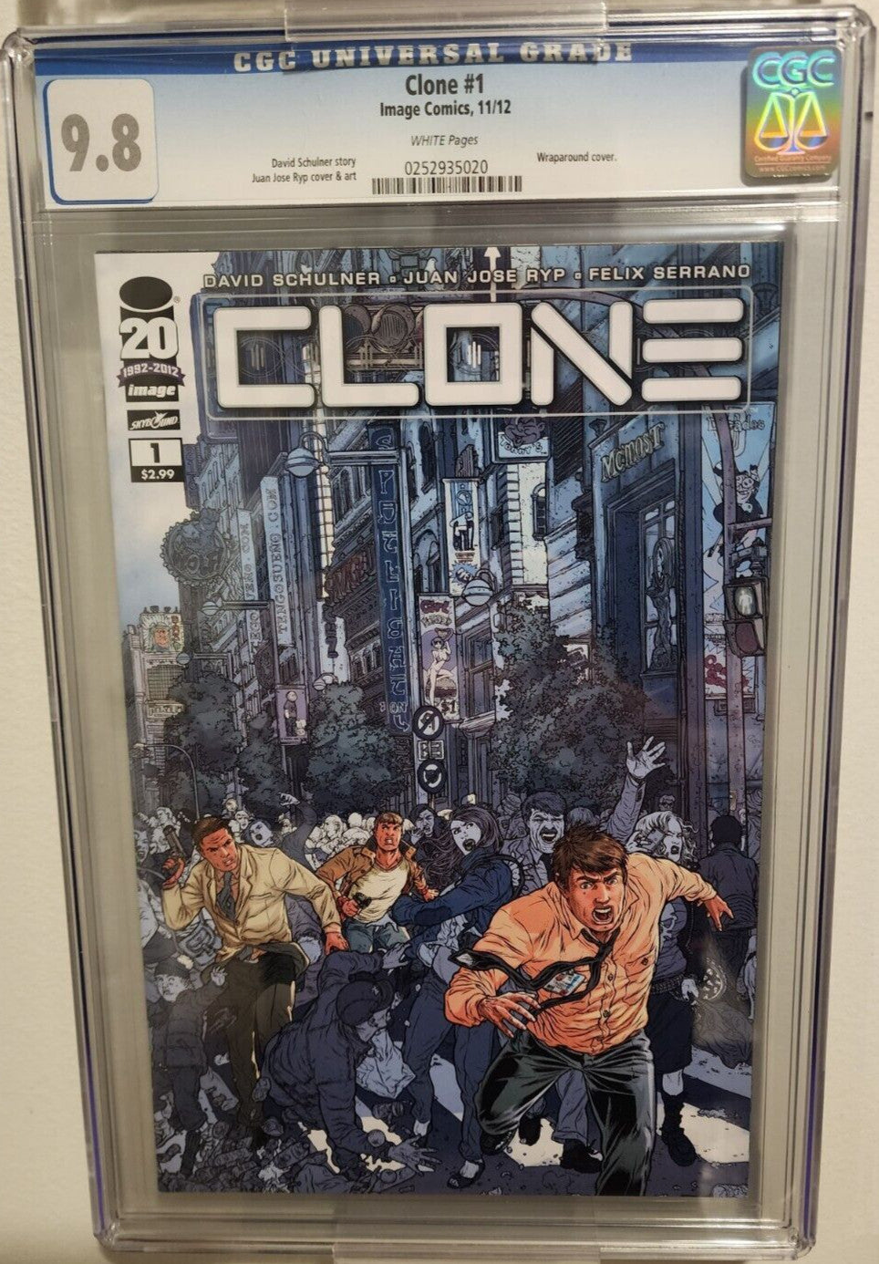 Clone #1 CGC 9.8 Wraparound Cover A Image Comics Skybound