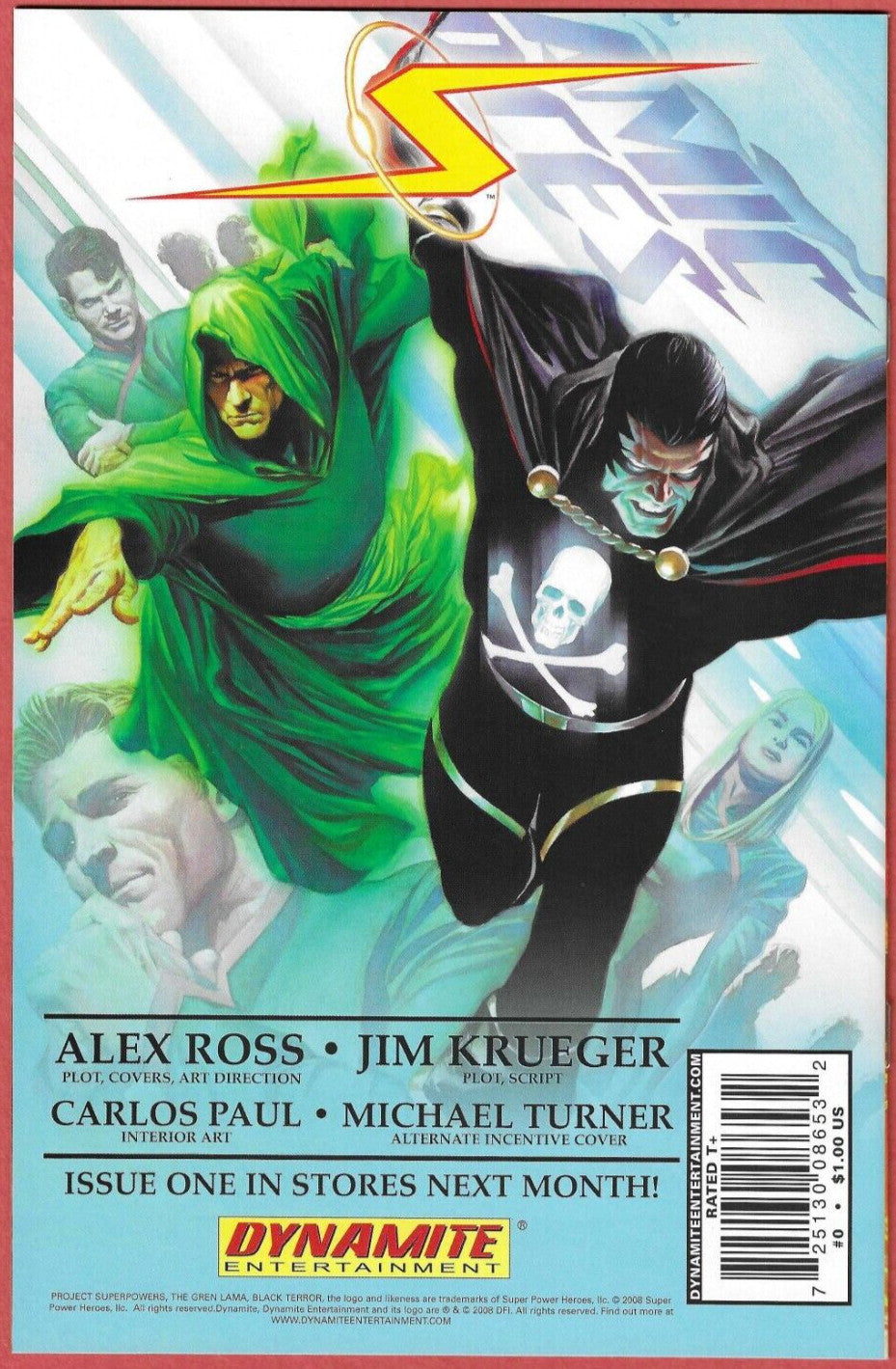 Project Superpowers Chapter 1 #0-7 Complete 1/2 X-Mas Christmas Carol Alex Ross