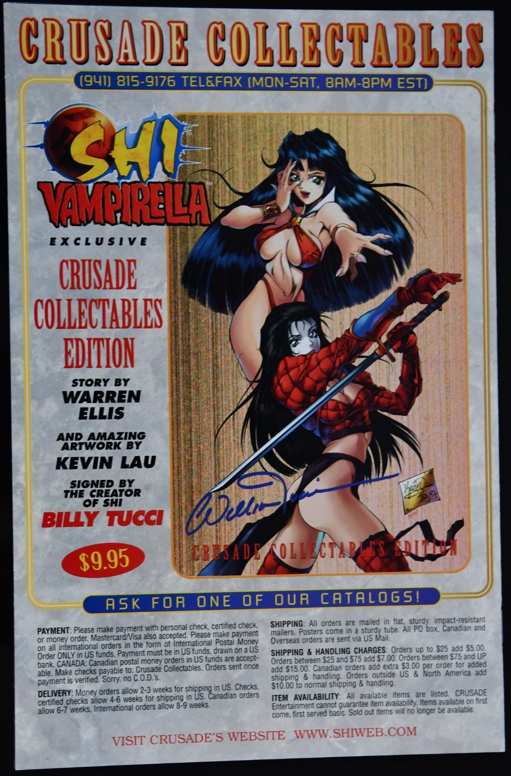 Shi: The Series (1997-2000) Crusade Comics, Choose Your Issue