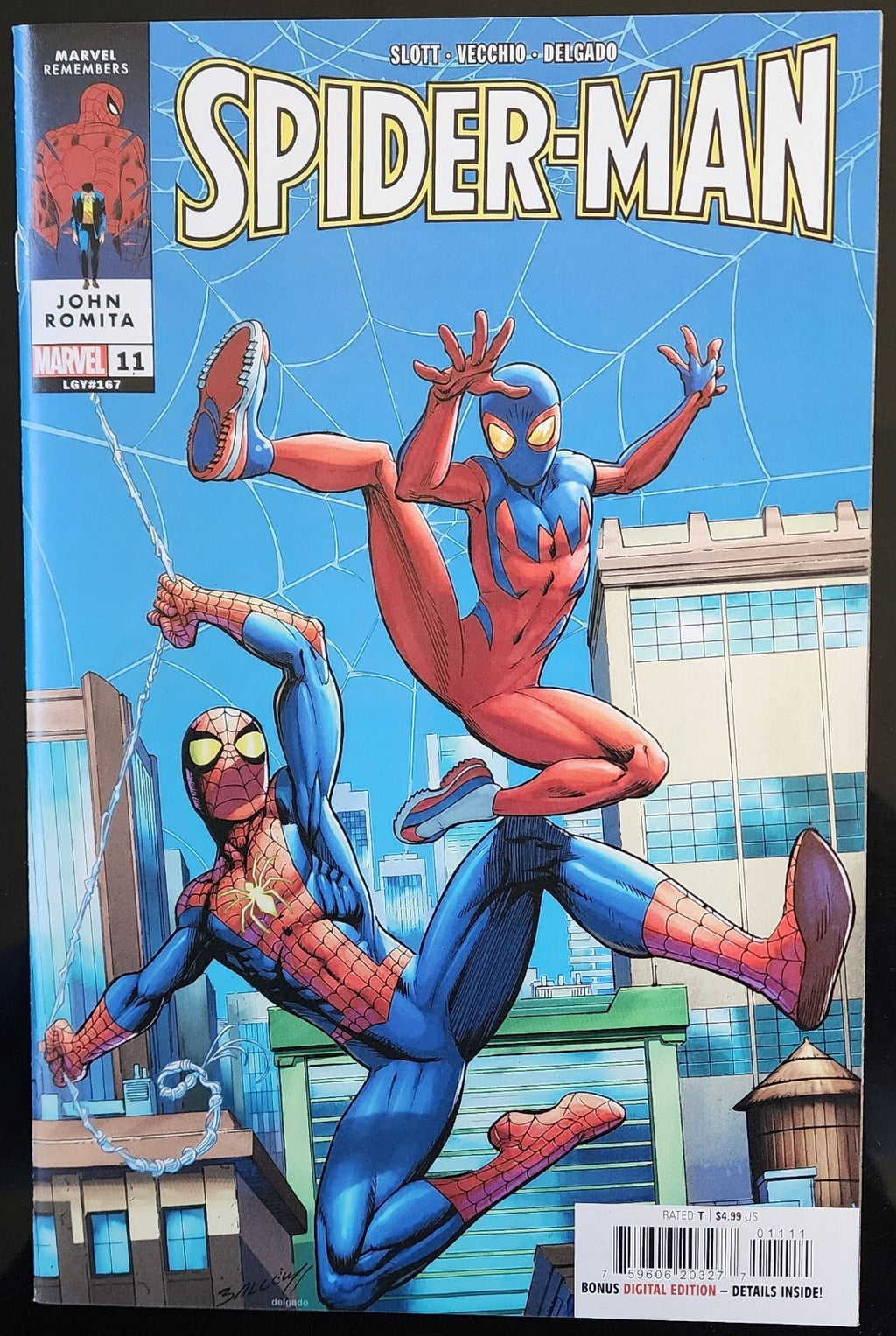 Spider-man #11 Cvr A Bagley Marvel Comics 2023
