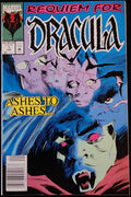 MARVEL REQUIEM FOR DRACULA # 1 ASHES TO ASHES 1992 Newsstand
