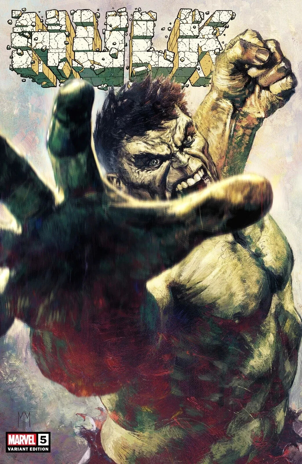 🔥💥 HULK #5 MARCO MASTRAZZO 616 Comics Trade Dress Variant LTD 3000