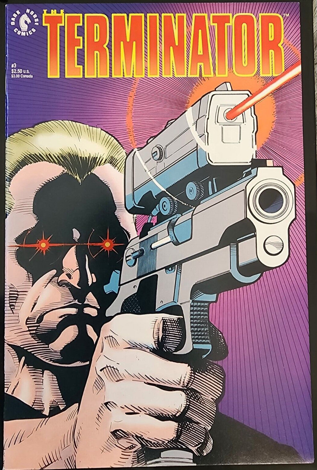 The Terminator 1,2,3 1990 Dark Horse Comic 1st Set