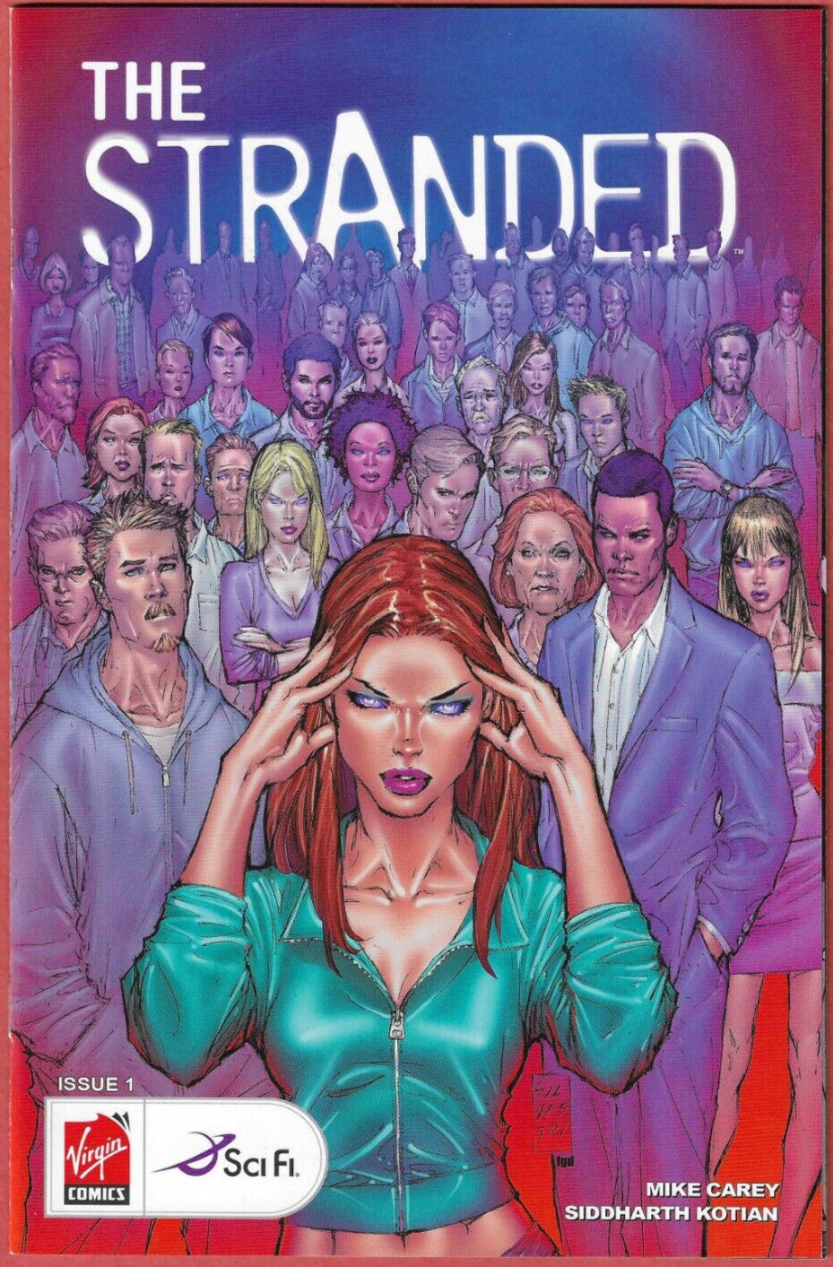 The Stranded #1-5 Virgin SciFi 2008