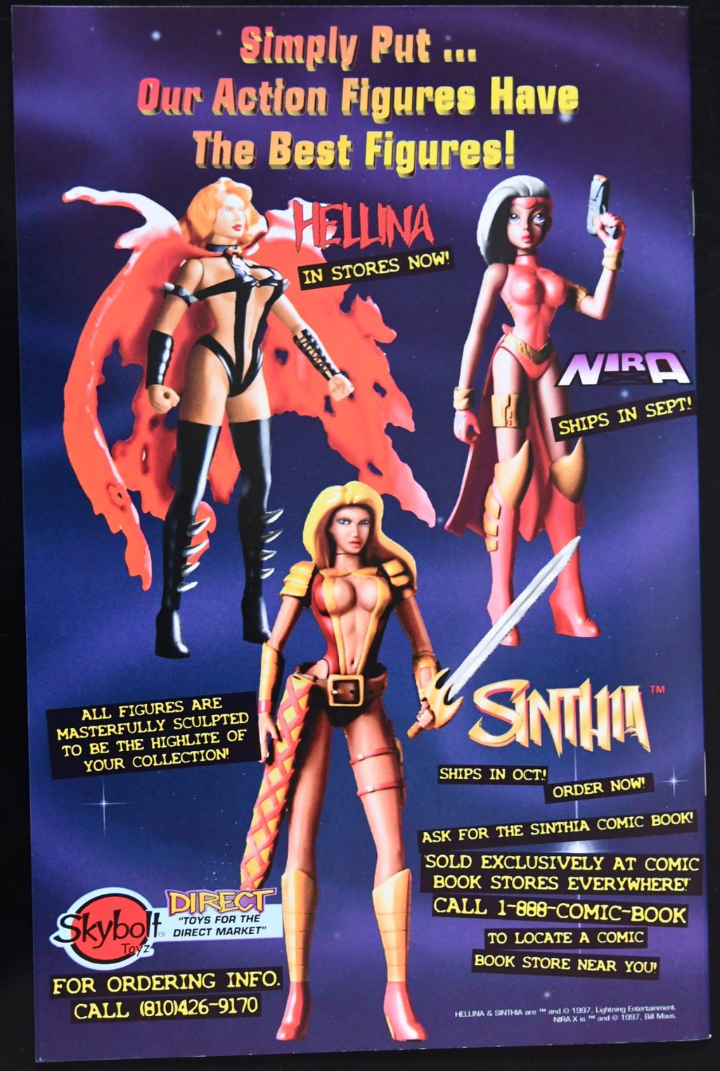Hellina/Catfight (1995-1997) Lightning Comics Choose Your Issue