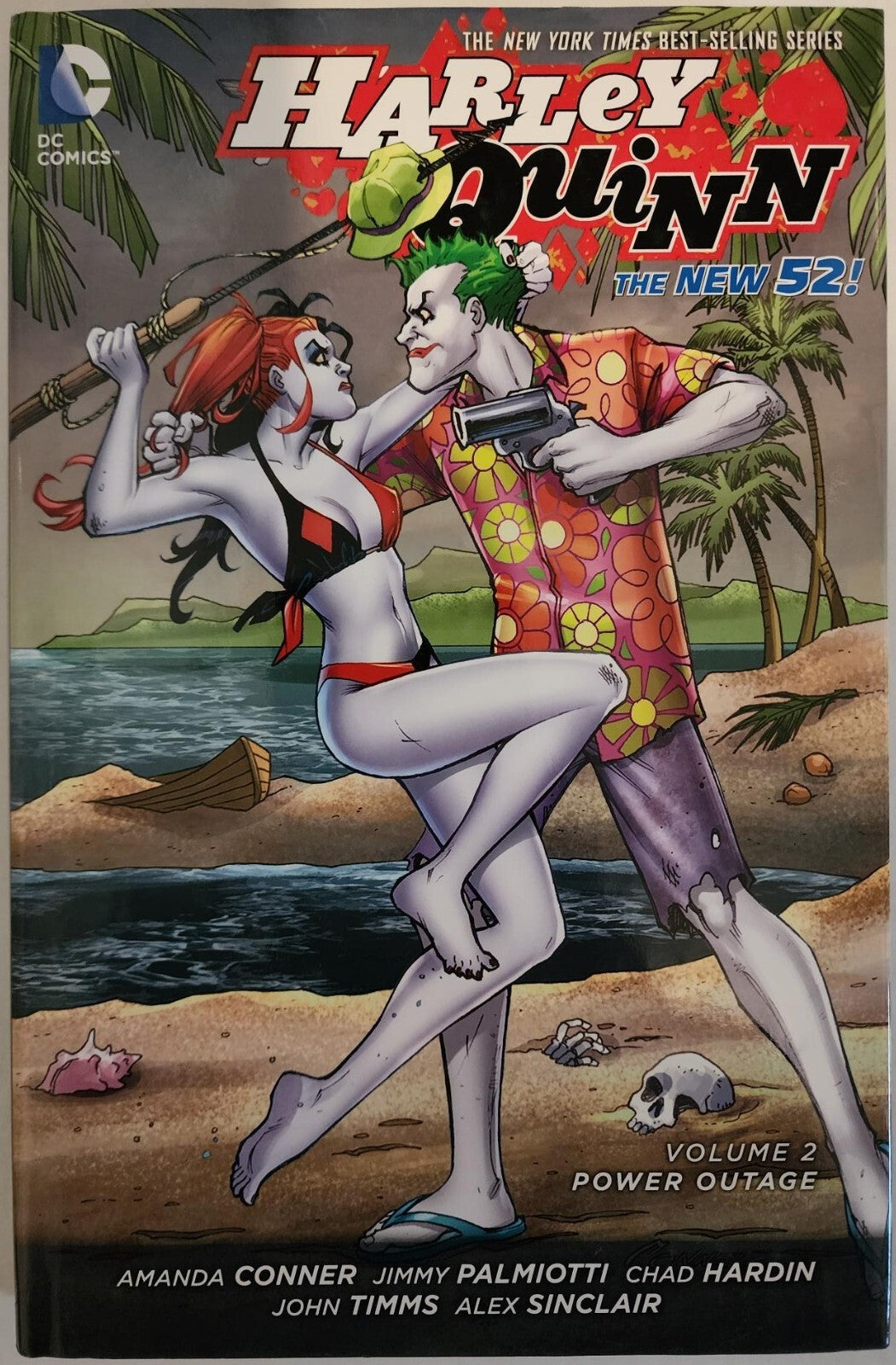 HARLEY QUINN: Vol. 2 POWER OUTAGE (2015, Hardcover)