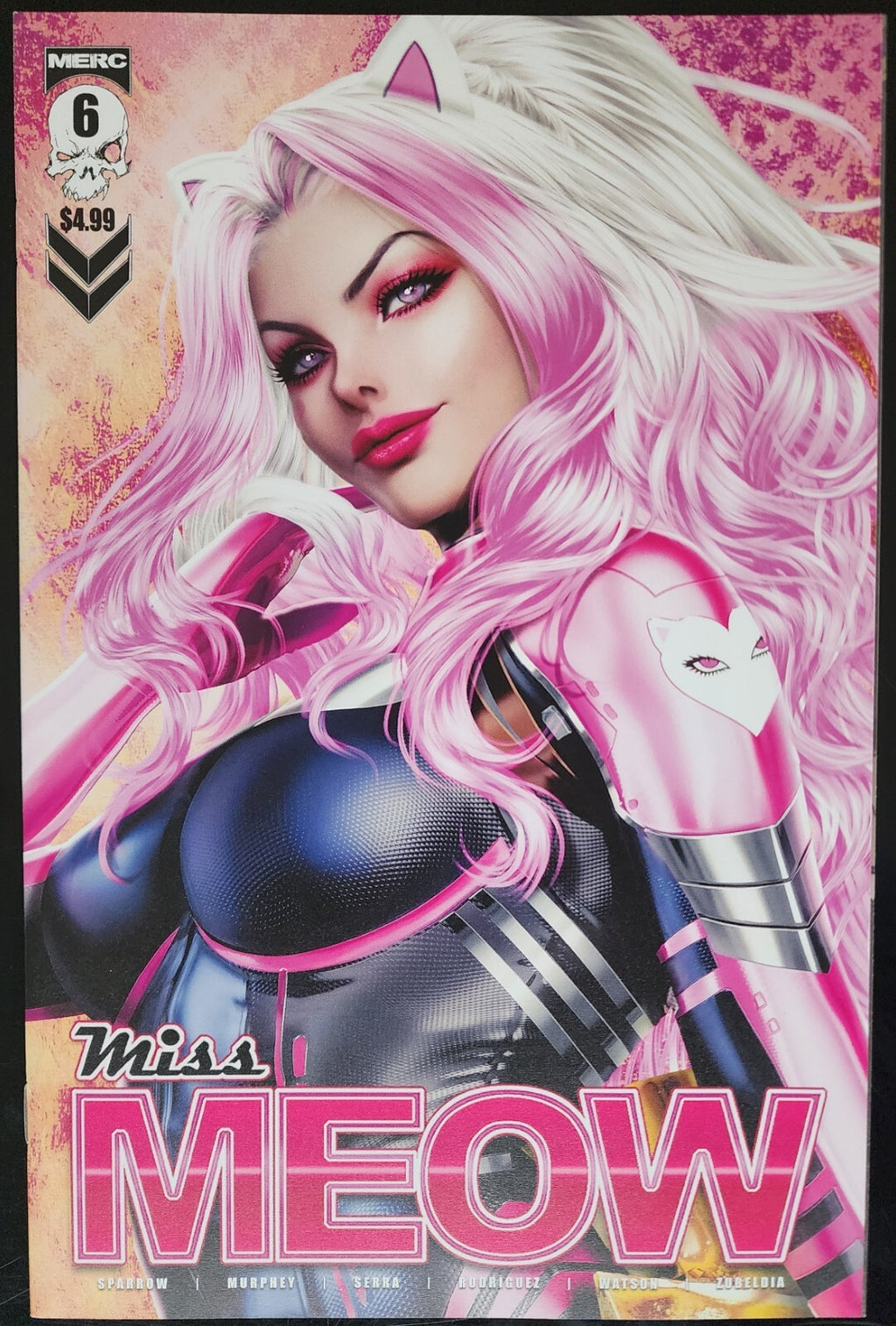 Miss Meow (Merc Publishing) #6 Ariel Diaz 2nd Print Variant (NM)