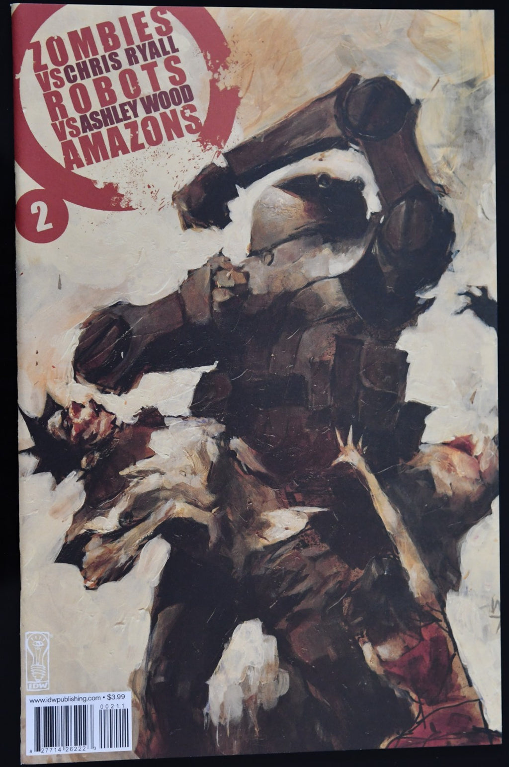 Zombies vs Robots vs Amazons #1-3 Set IDW 2007