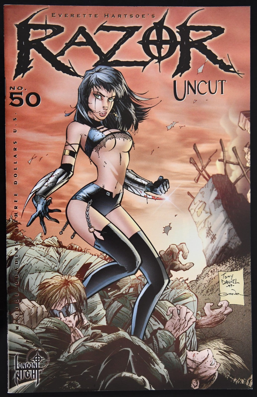 Razor, Vol. 1 (1992-1998) London Night Comics Choose Your Issue
