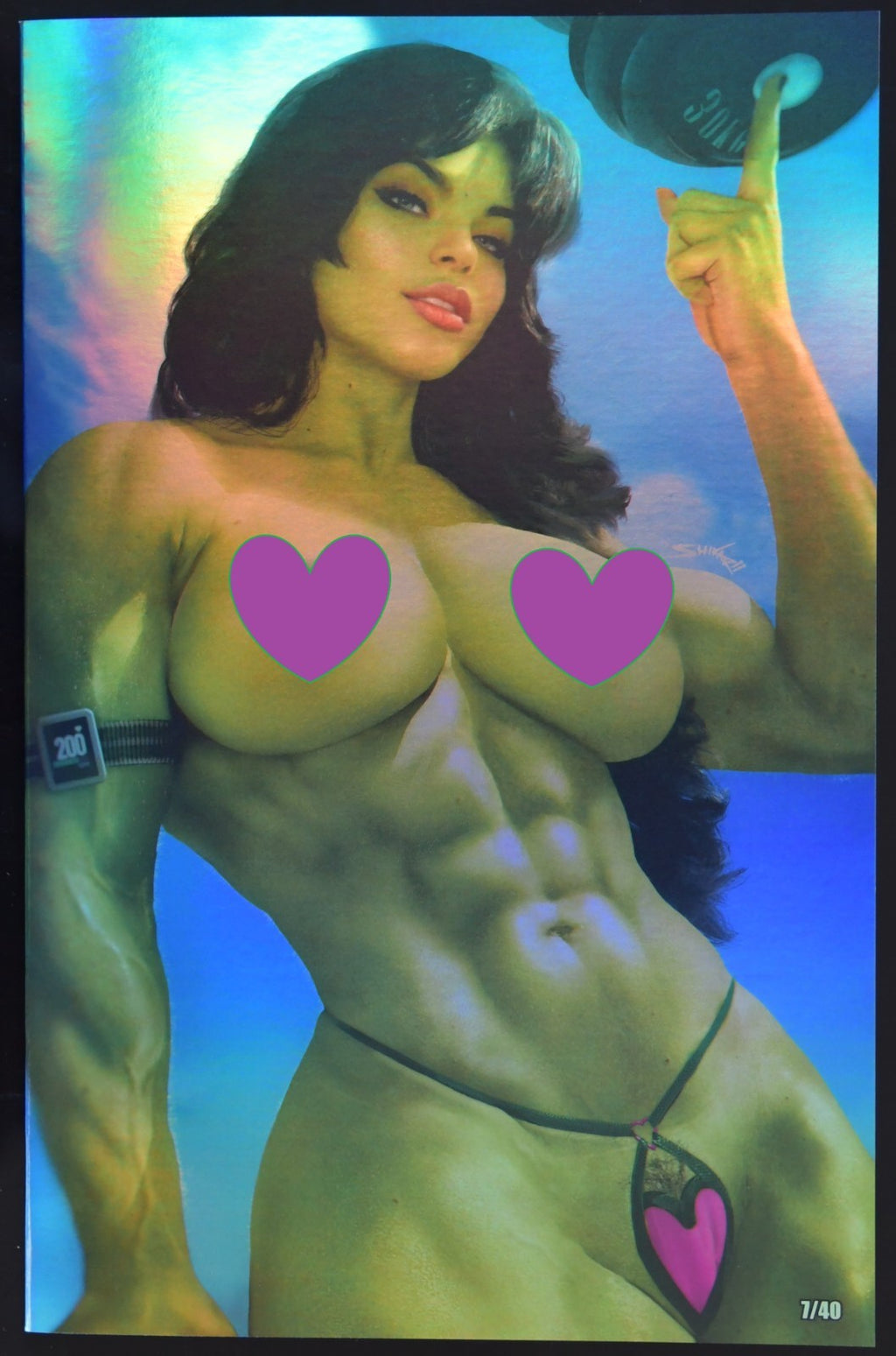 Power Hour #3 Shikarii Muscle Mommy Foil Box Set Ltd 75
