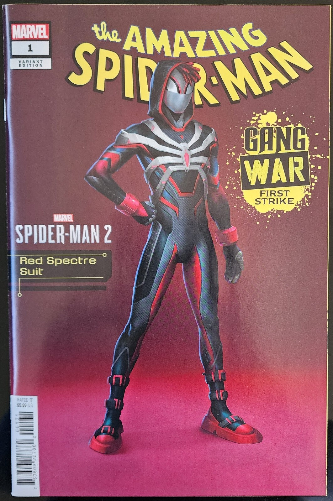 Amazing Spider-Man Gang War First Strike #1 Spider-Man 2 Game Suit Variant 2023