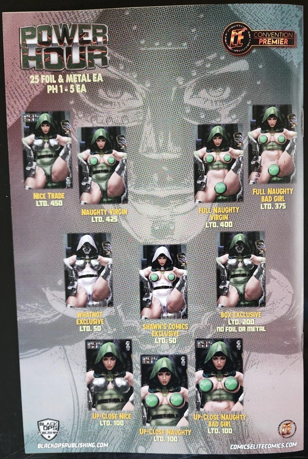 Power Hour #3 Shikarii God Queen 5 Book Box Set no Sticker
