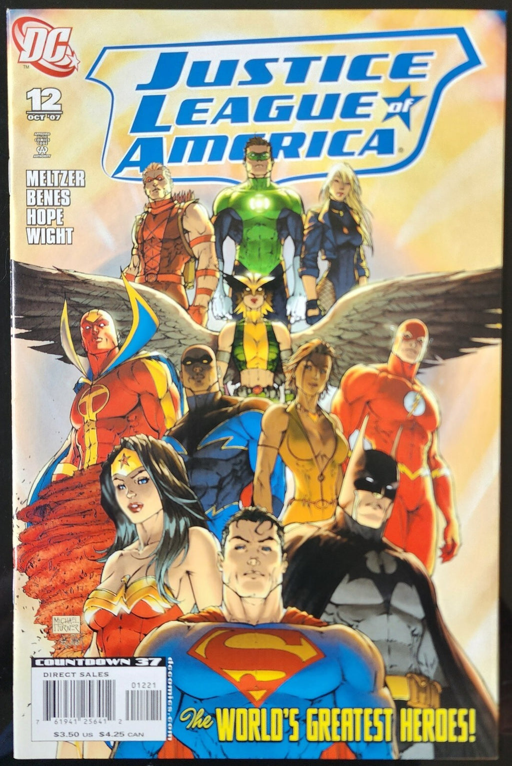 Justice League of America, Vol. 2 #12 Michael Turner