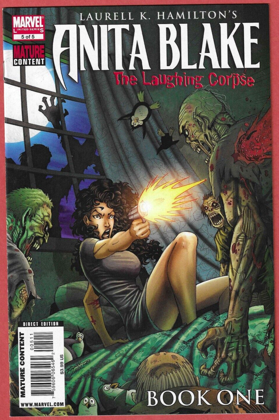 ANITA BLAKE THE LAUGHING CORPSE BOOK ONE #1-5 MARVEL - Complete Set Of 5