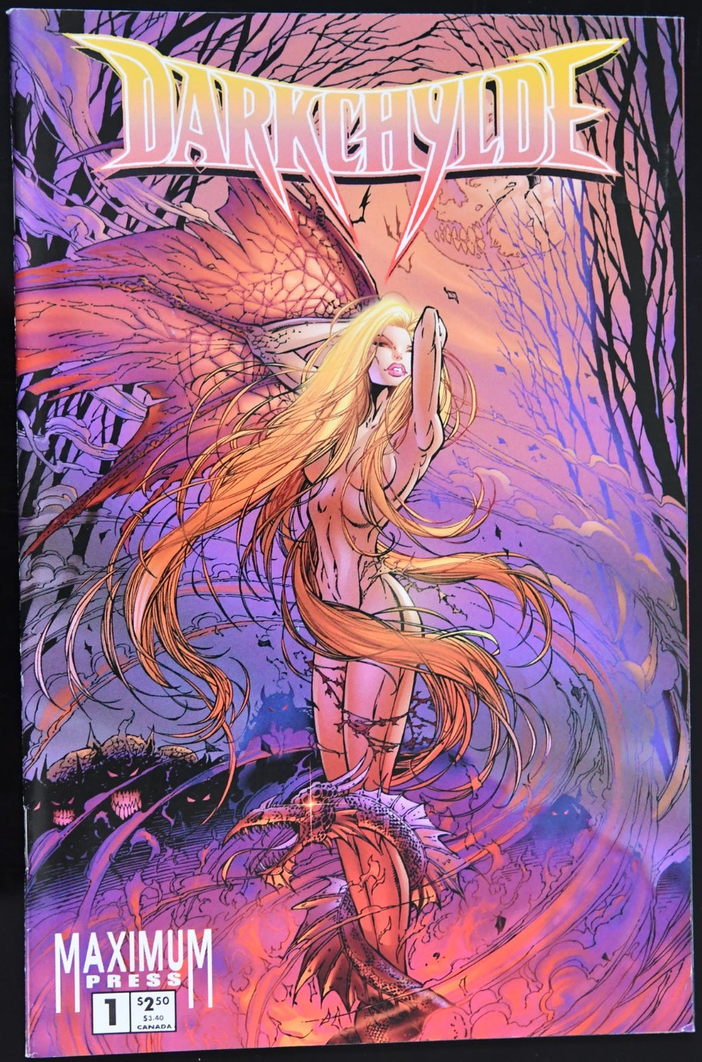 Glory/Angela: Angels in Hell #1 1996 1st app. of Darkchylde in Preview
