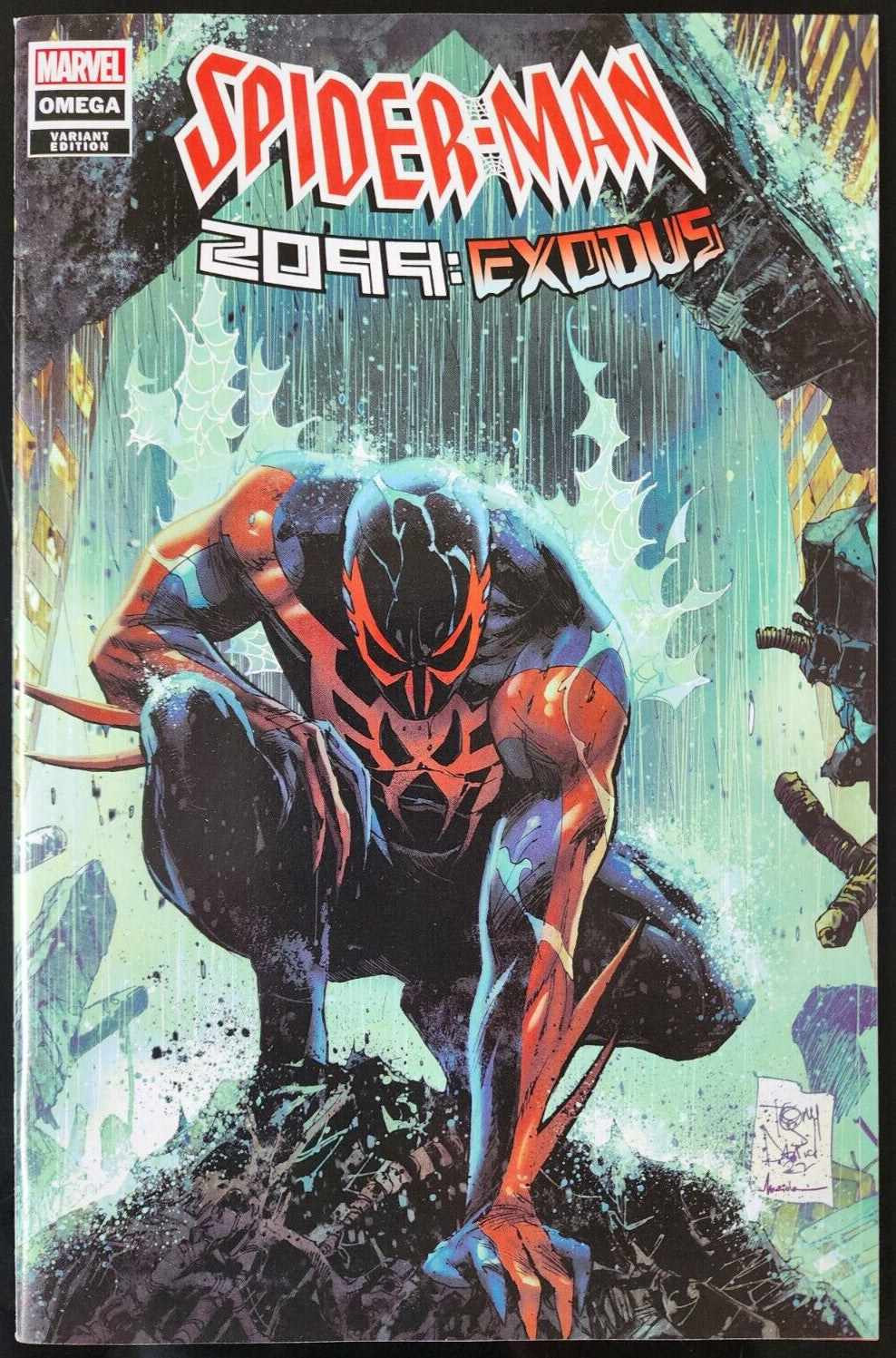 SPIDER-MAN 2099 EXODUS OMEGA #1 UNKNOWN COMICS TONY DANIEL 1ST SPIDER-WOMAN 2099