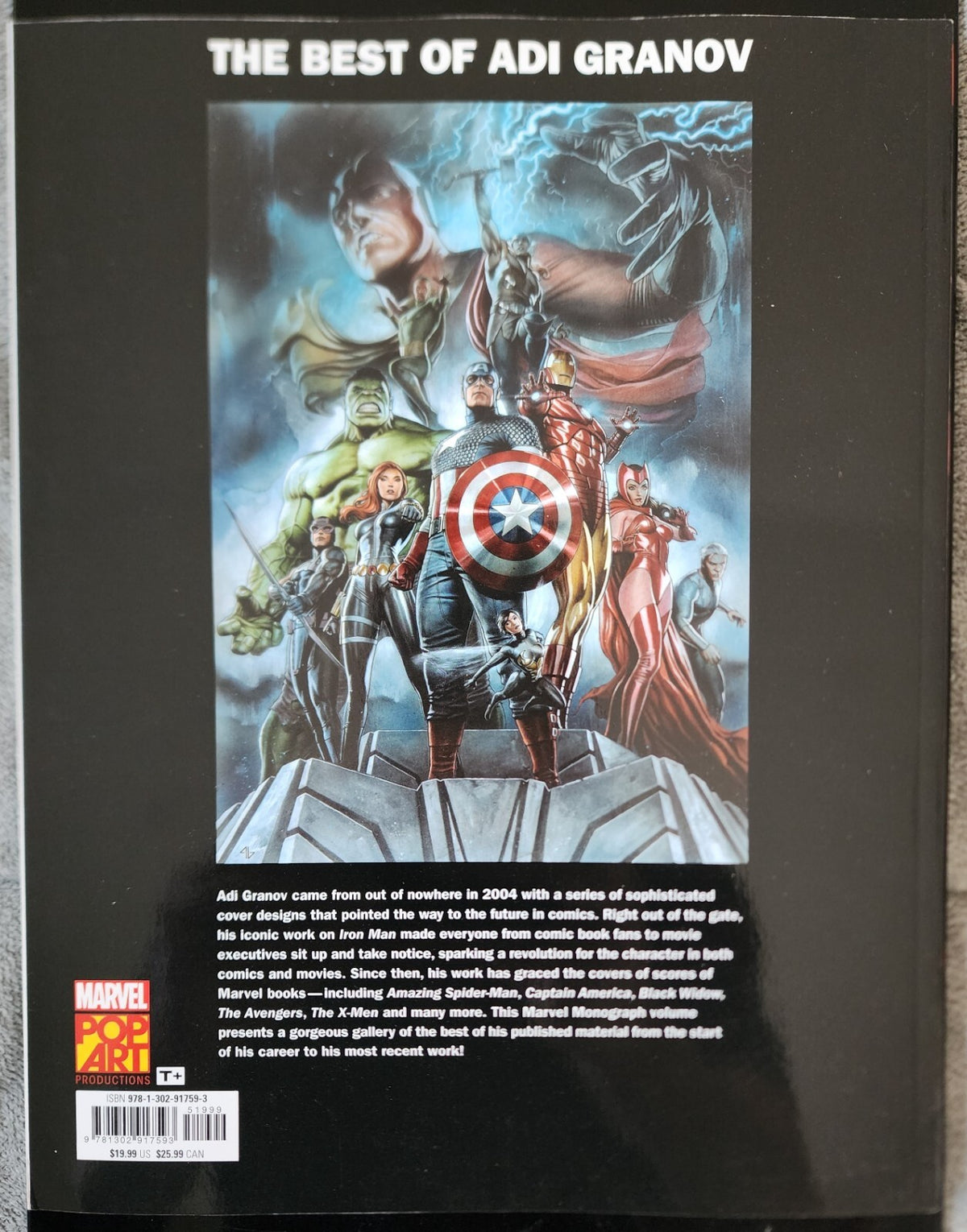 MARVEL MONOGRAPH THE ART OF ADI GRANOV Volume 1 TPB Marvel Comics