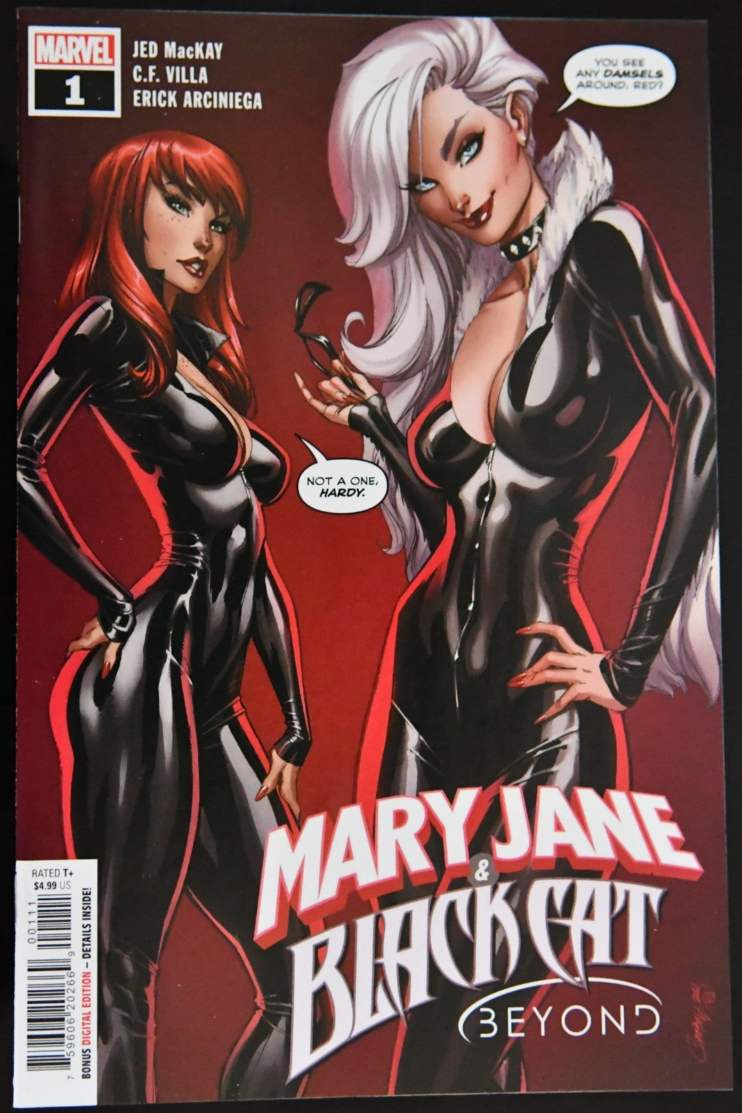 Mary Jane & Black Cat: Beyond #1 2022 J. Scott Campbell