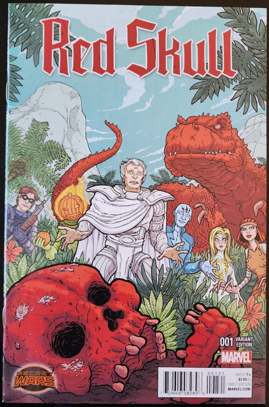 RED SKULL #1 1:25 Nick Pittara Variant 1st zombie Electro, Lady Deathstroke