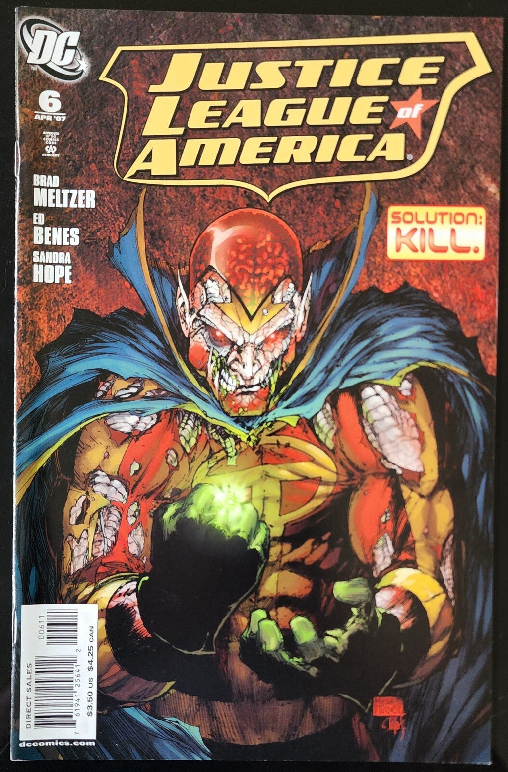 Justice League of America, Vol. 2 #6 Michael Turner